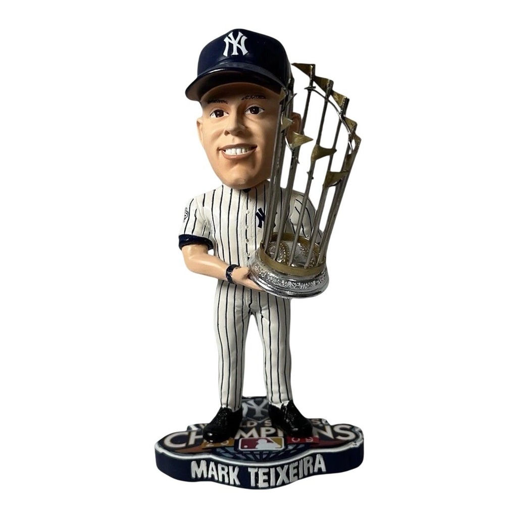 Mark Teixeira‎ MLB NY Yankees 2009 World Series Champions Bobblehead #1229/2009